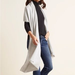 Garnet Hill Cashmere Wrap NWT